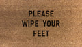 Please Wipe Your Feet