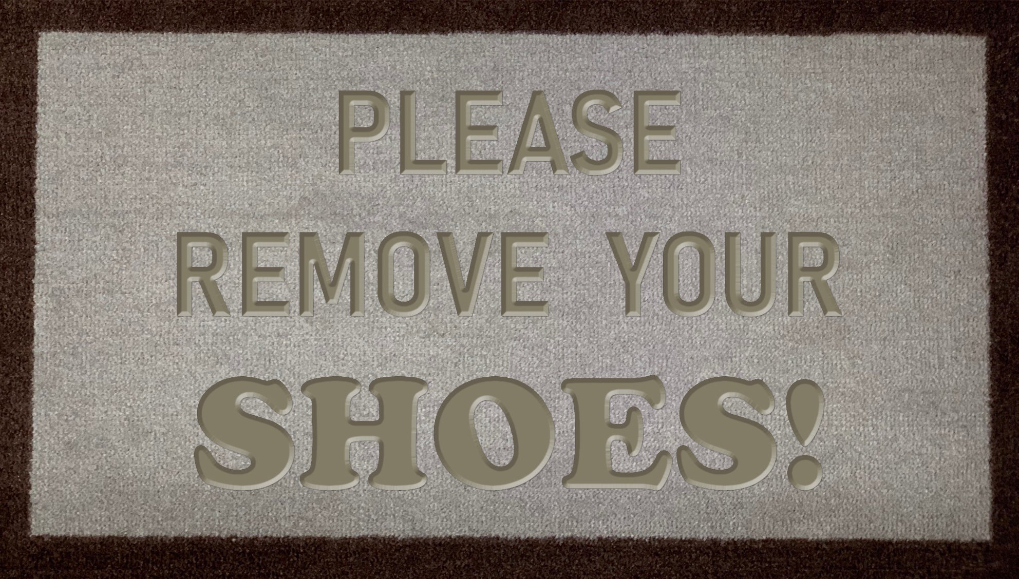 Please Remove Your Shoes