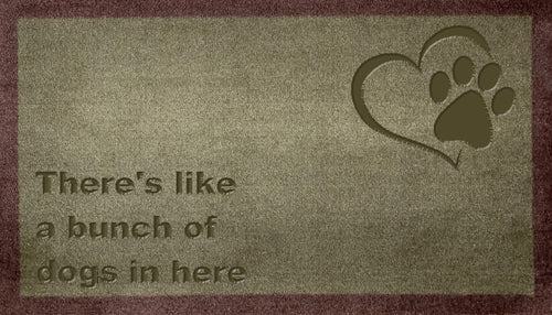 A Bunch Of Dogs Are In Here