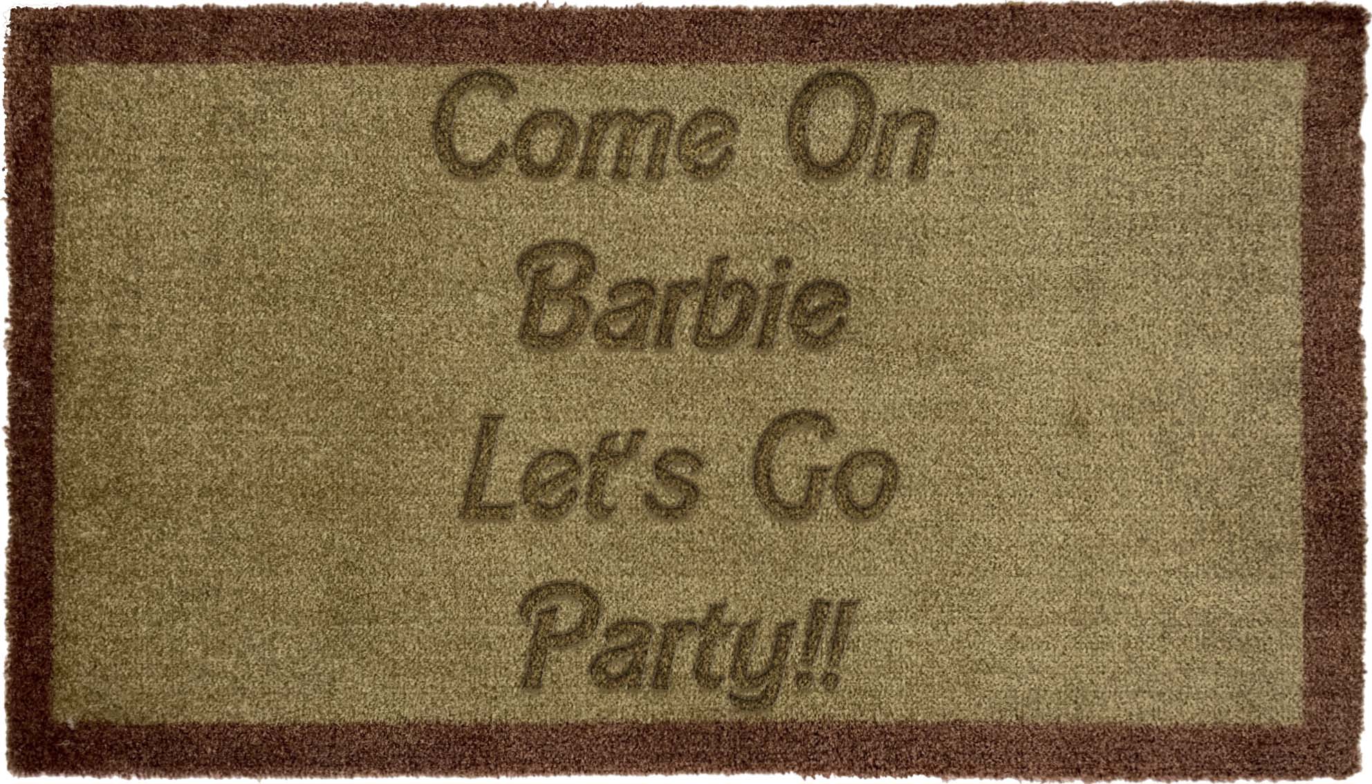 Come on barbie let's go party!!